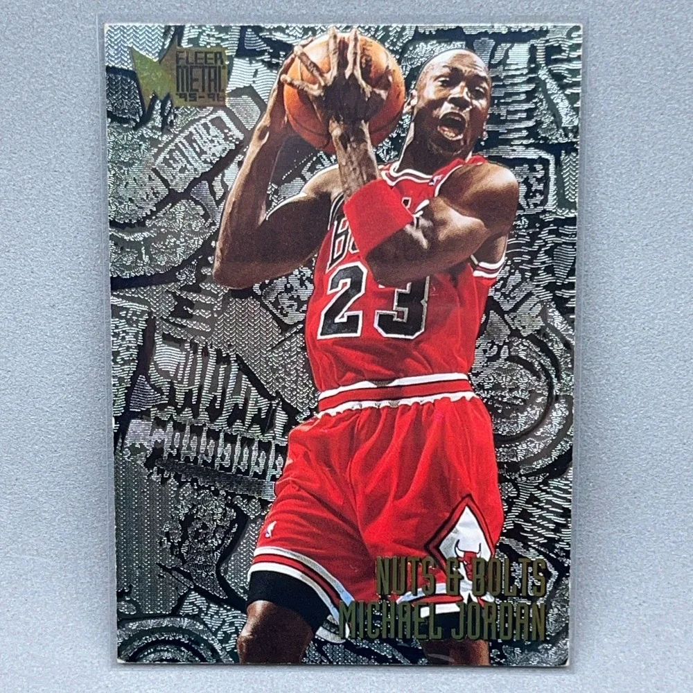 1996-97 Michael Jordan Fleer Metal Nuts and Bolts #212